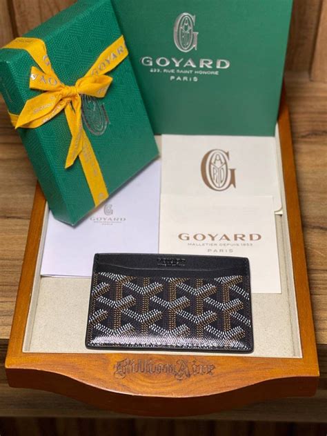 goyard 6 card wallet|Goyard saint sulpice card wallet.